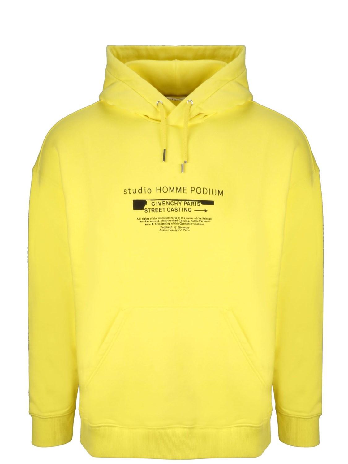 yellow hoodie reserved