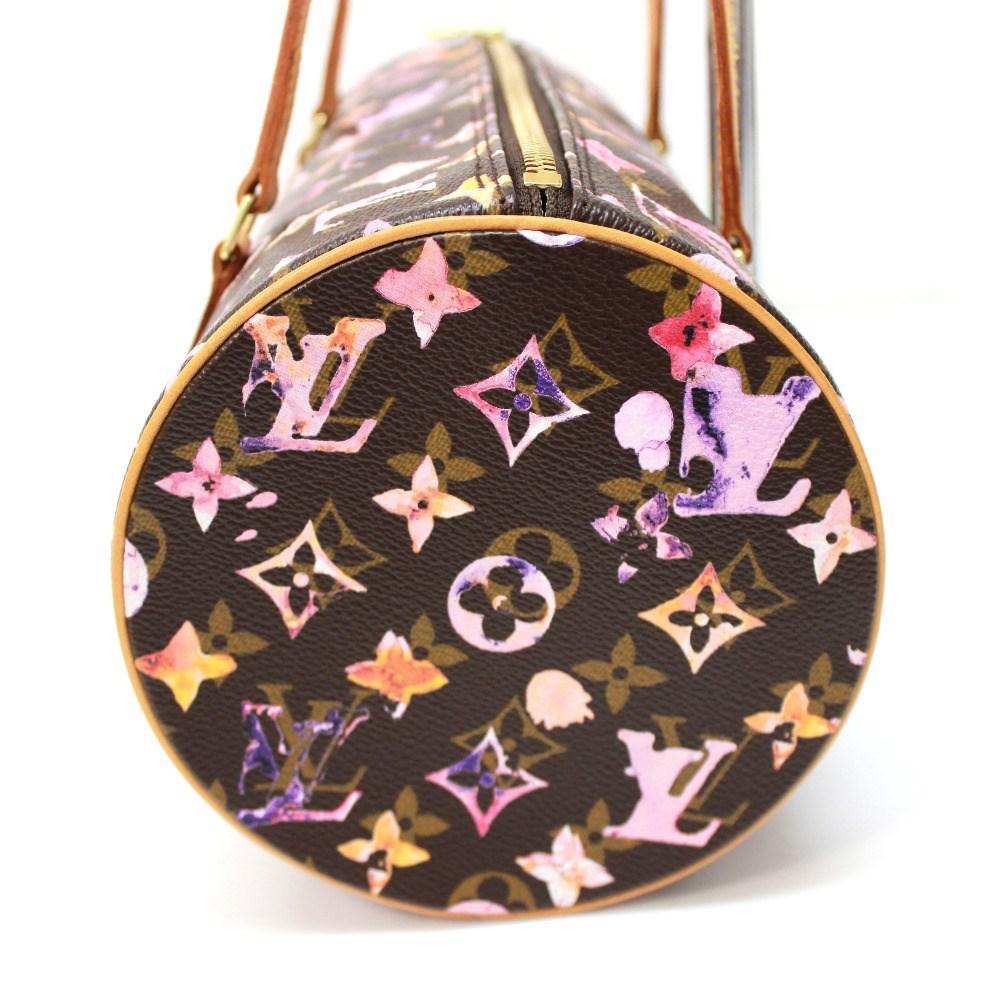 Louis Vuitton Leather Monogram Watercolor Papillon 30 Shoulder Bag Brown/pink M95753 - Lyst