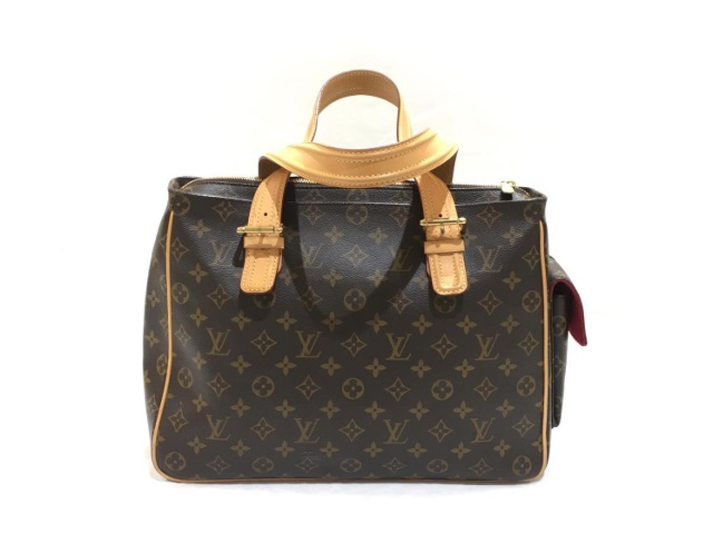 Louis Vuitton Auth Multipli Cite Tote Hand Bag M51162 Monogram Canvas in Brown - Lyst