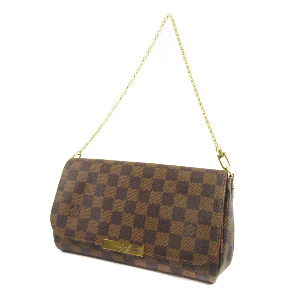 Louis Vuitton Damier Canvas Handbag N41129 Favorite Mm in Brown - Lyst