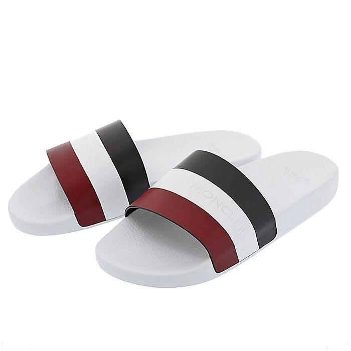 Moncler Rubber Slides for Men - Lyst