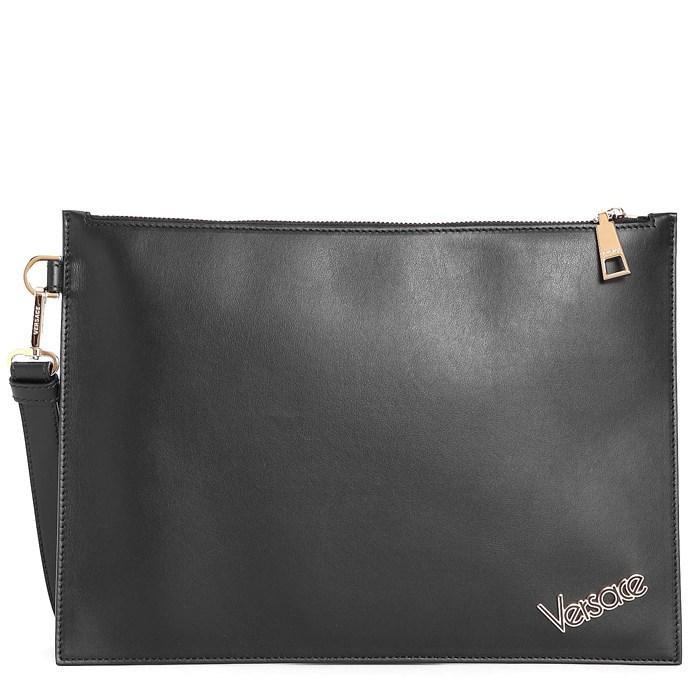 Versace Clutch Bag in Black for Men Lyst