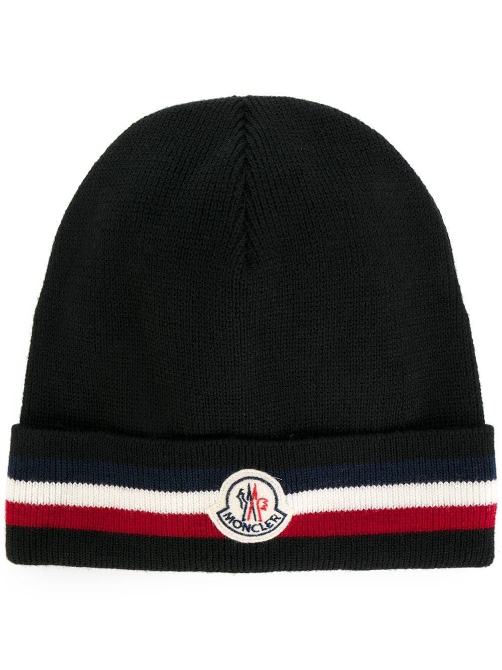 moncler black hat mens