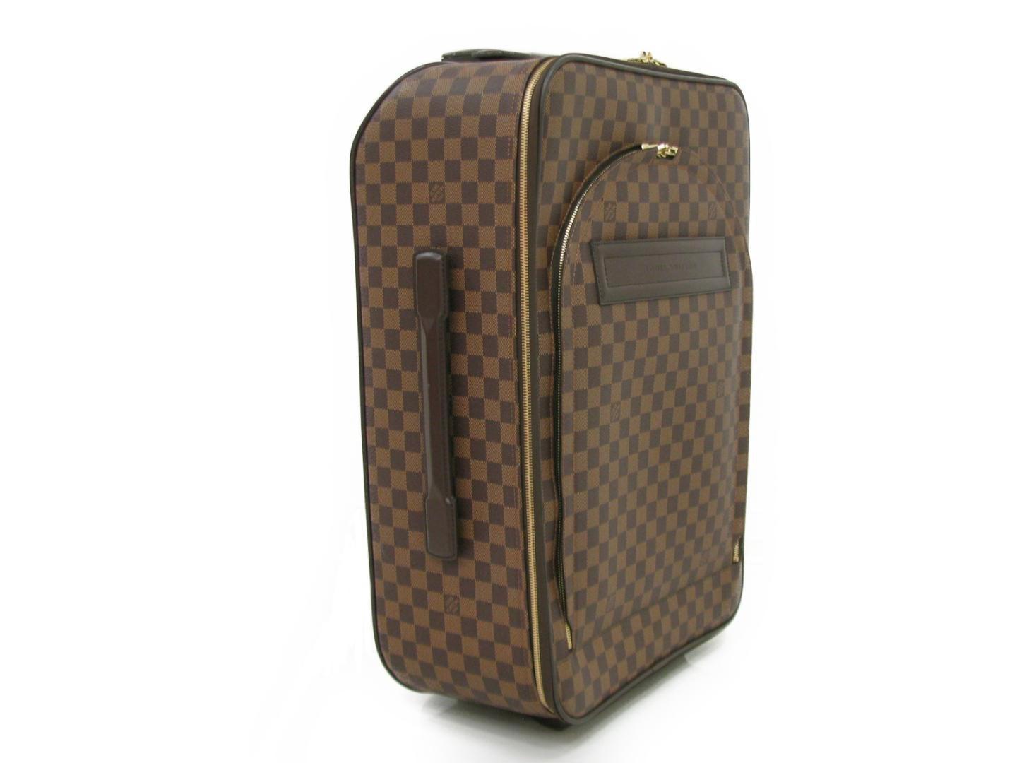 Louis Vuitton Pegase 60 Damier Travel Suitcase Carry On Wheels N23255 in Brown - Lyst