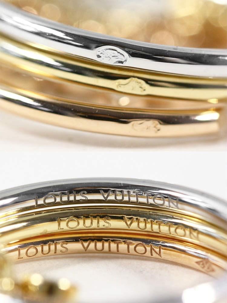 Louis Vuitton Bag Monogram Iidir Pampie Y 2 P · Diamond Triple Ring / 18 Ky + W + P / 750, 3 ...