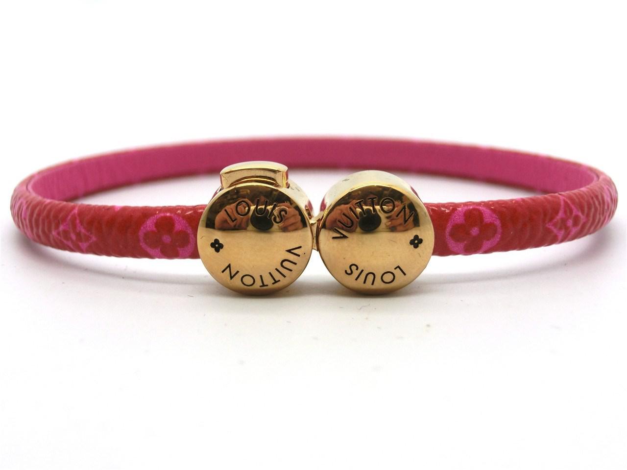 Shop Louis Vuitton Historic mini monogram bracelet (M6407F, M6407E