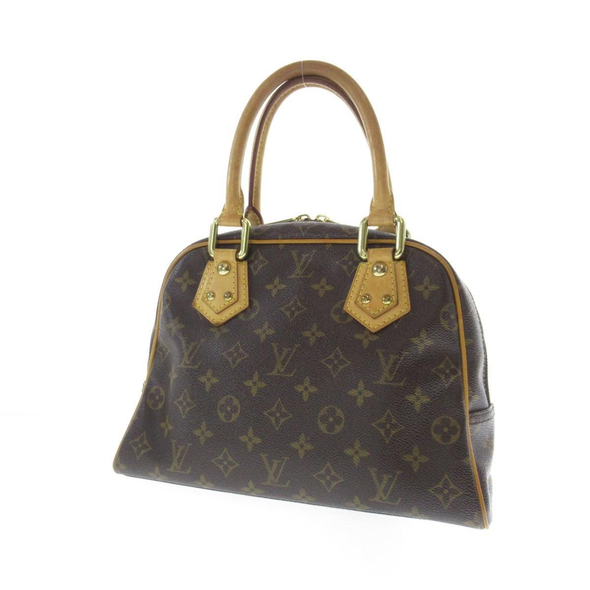 Louis Vuitton Monogram Canvas Handbag M40026 Manhattan Pm in Brown - Lyst