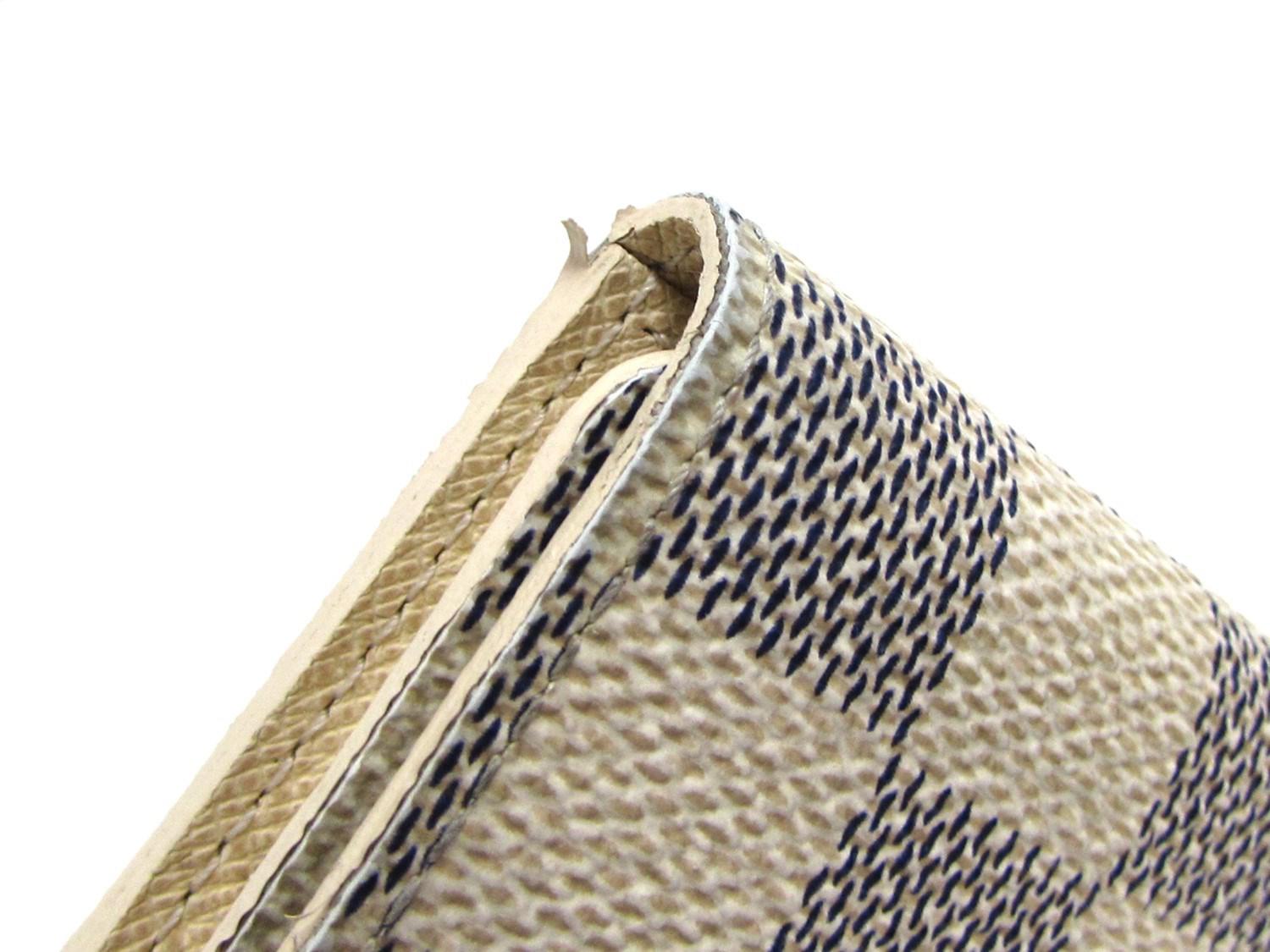 Louis Vuitton Canvas Auth Damier Azur Multicle 4 Key Holder Case Pouch N60020 in White - Lyst