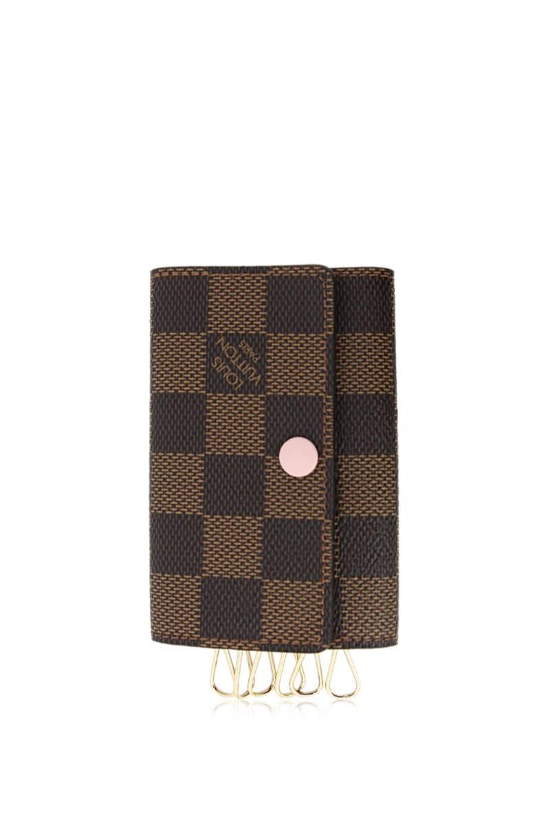 Louis Vuitton Multicles 6 Damier Brown Pink Key Case in Brown - Lyst