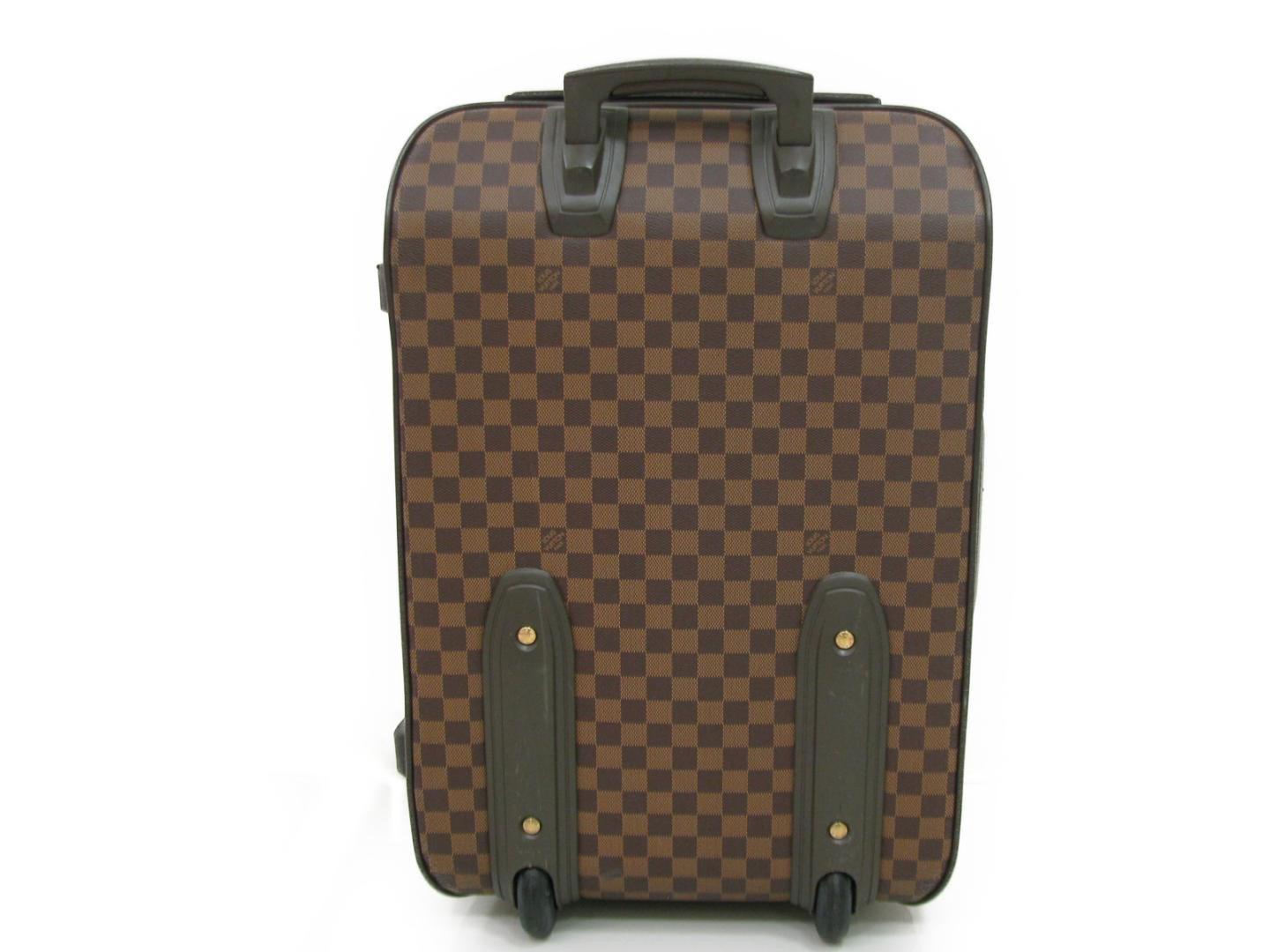 Louis Vuitton Pegase 60 Damier Travel Suitcase Carry On Wheels N23255 in Brown - Lyst