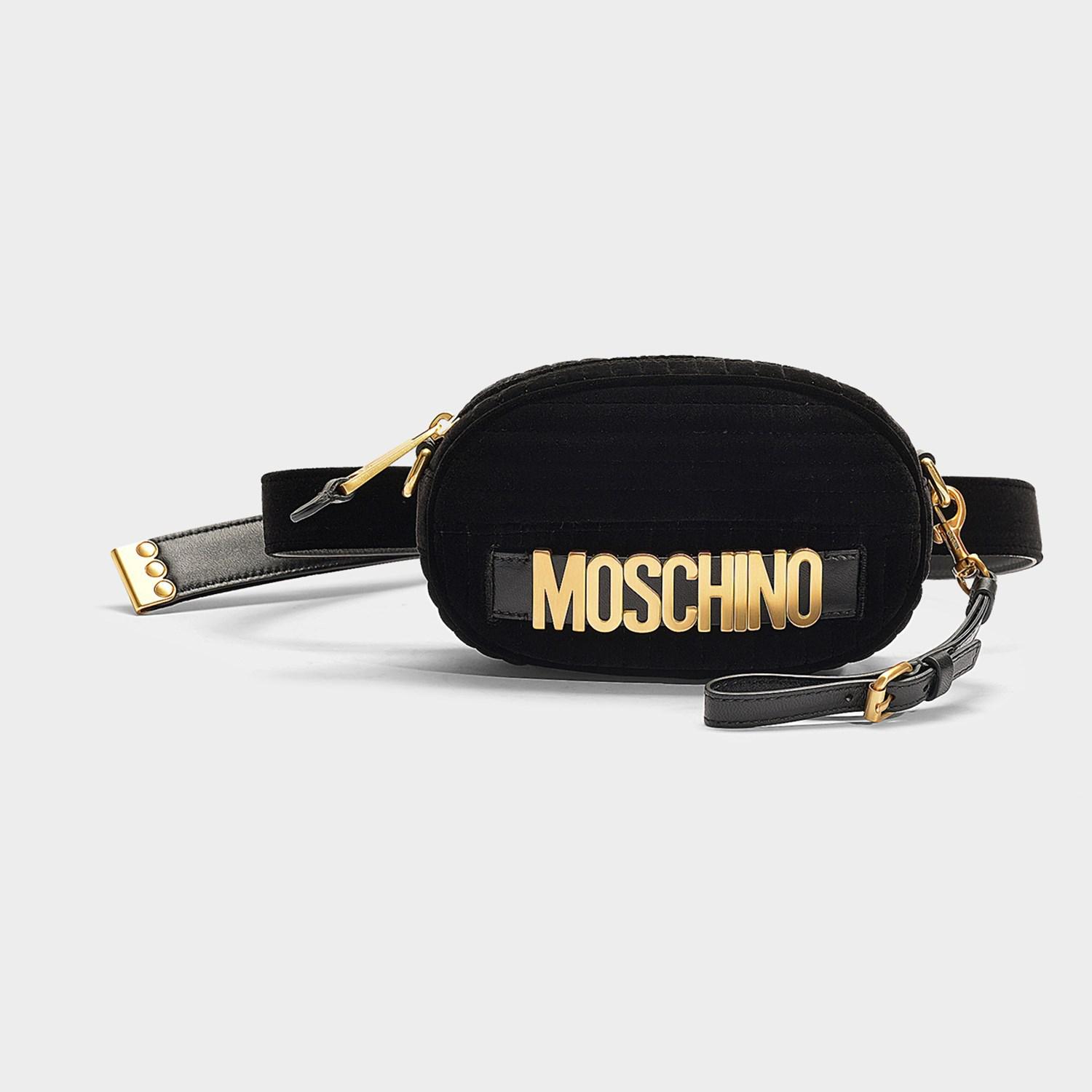 velvet bum bag