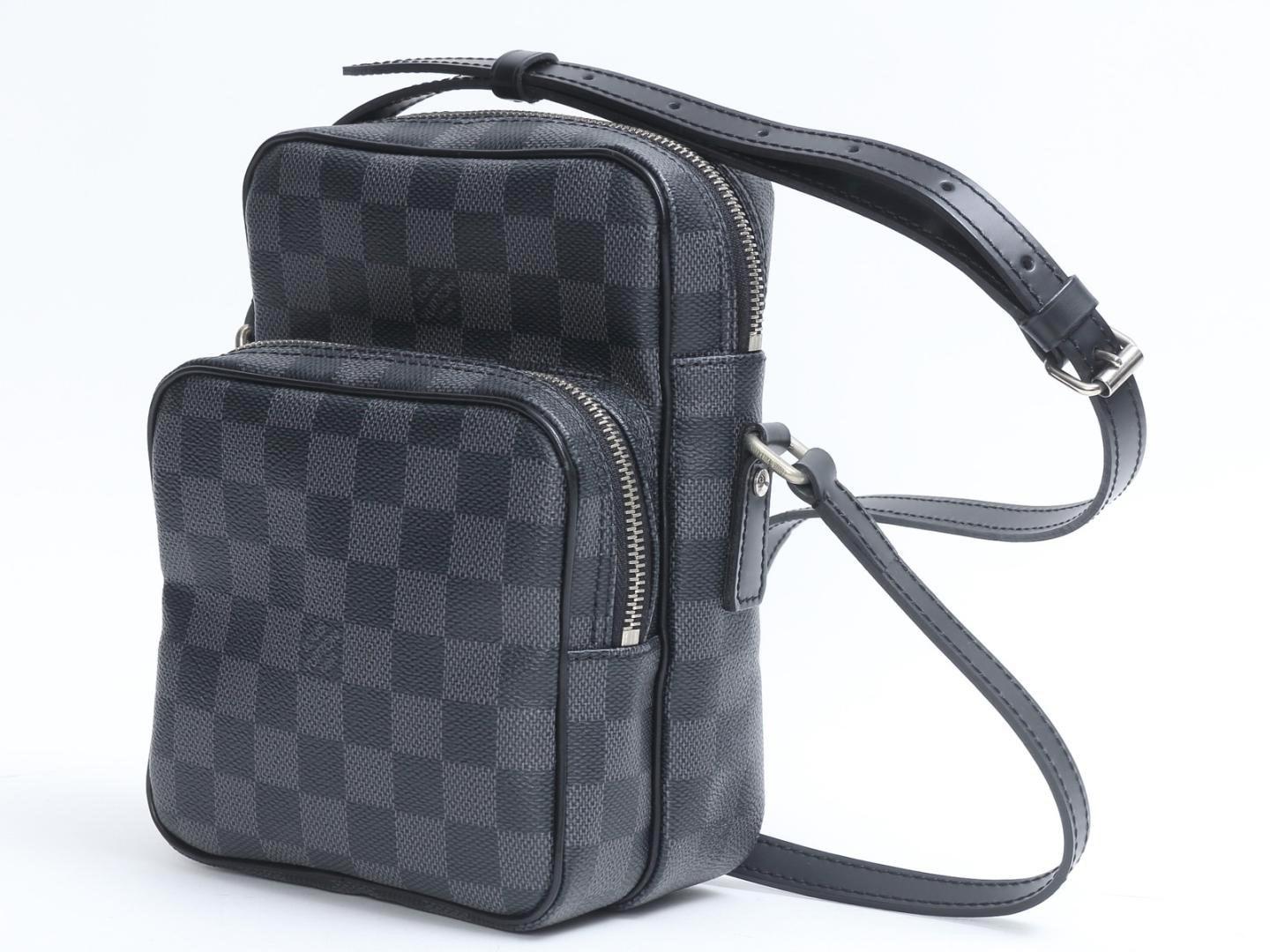 Louis Vuitton Rem Shoulder Crossbody Bag N41446 Damier Graphite Gray - Lyst