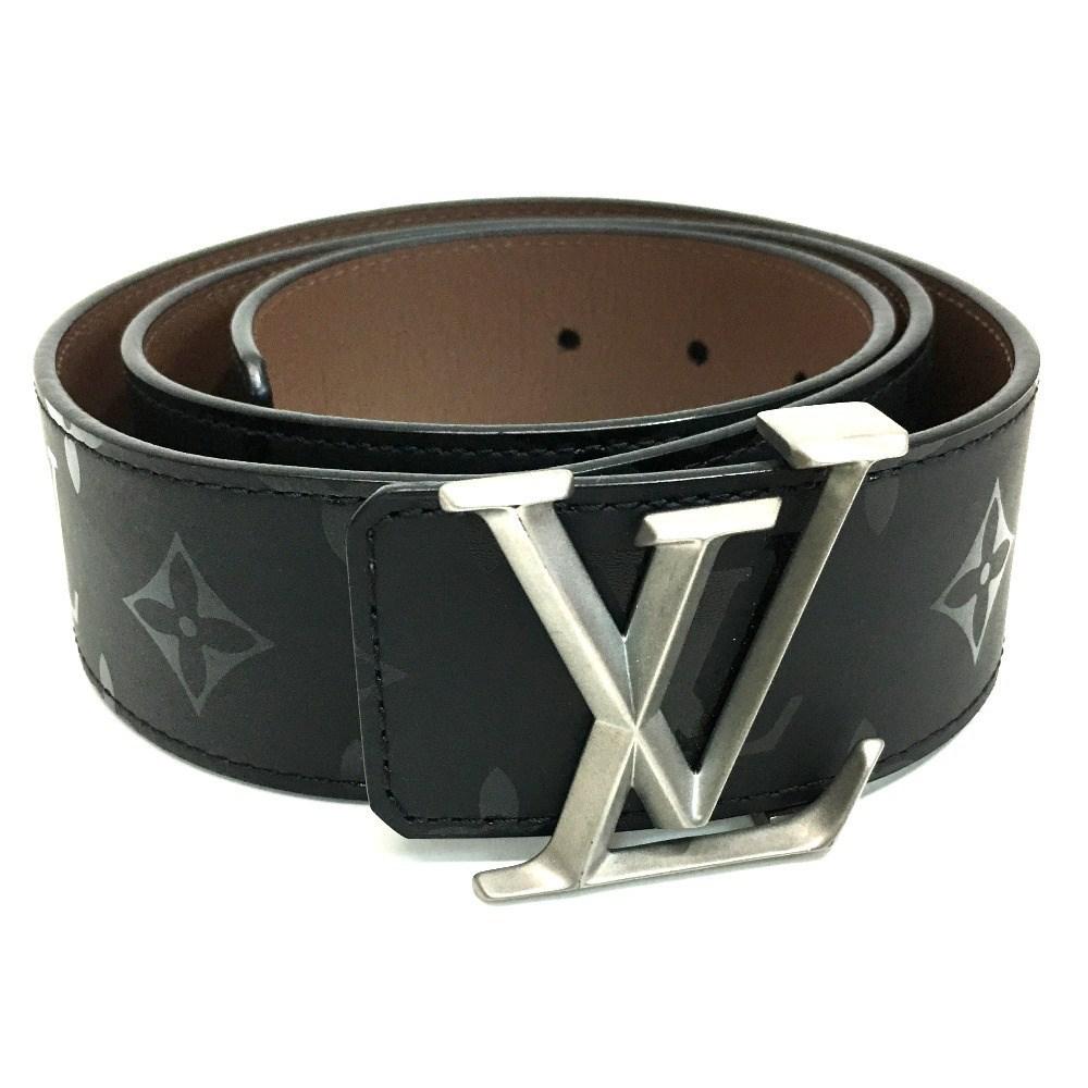 Louis Vuitton Ceinture Inialial Pyramid Lv Belt Black Leather M9346 for Men - Lyst