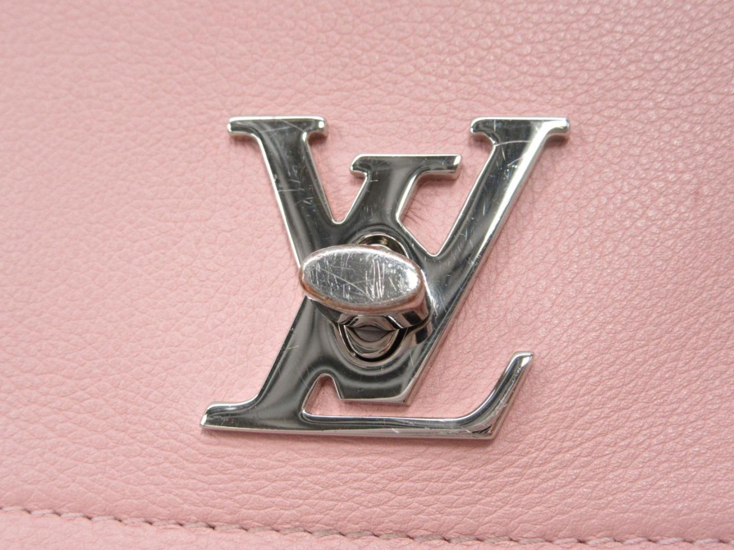 Louis Vuitton Lock Me 2bb Hand Shoulder Bag M51201 Leather Rose Ballerine Pink - Lyst