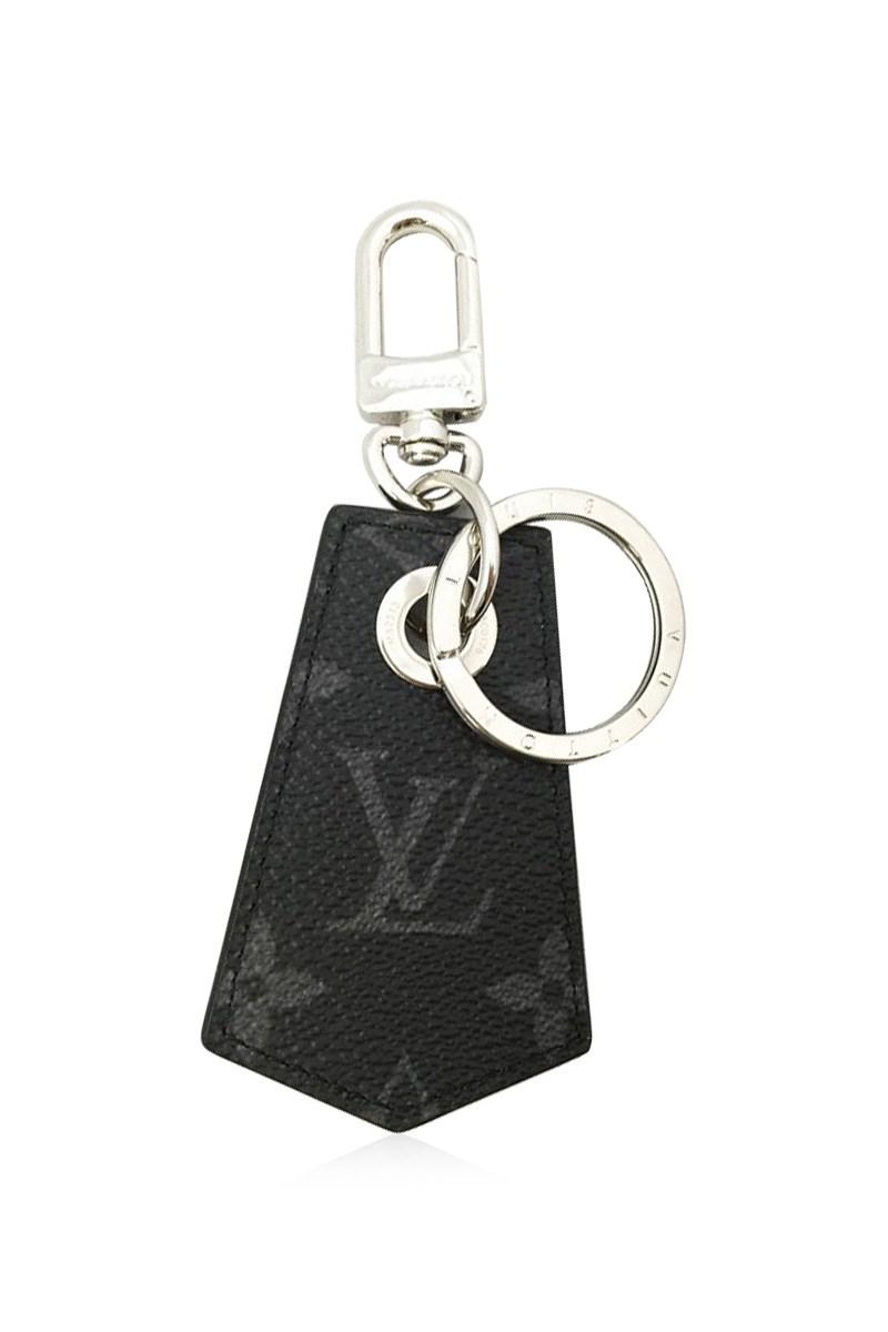 Lyst - Louis Vuitton Anchappe Monogram Eclipse M62513 Keyring Charm Black White in Black