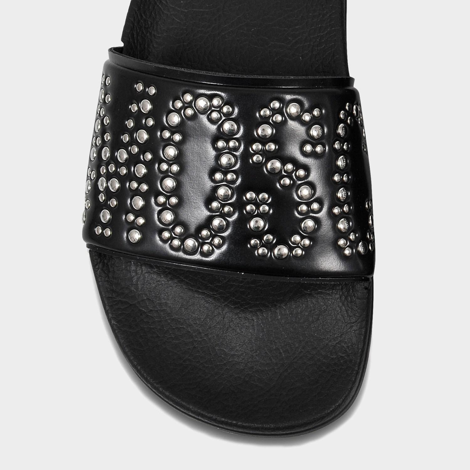 moschino women's pool slides