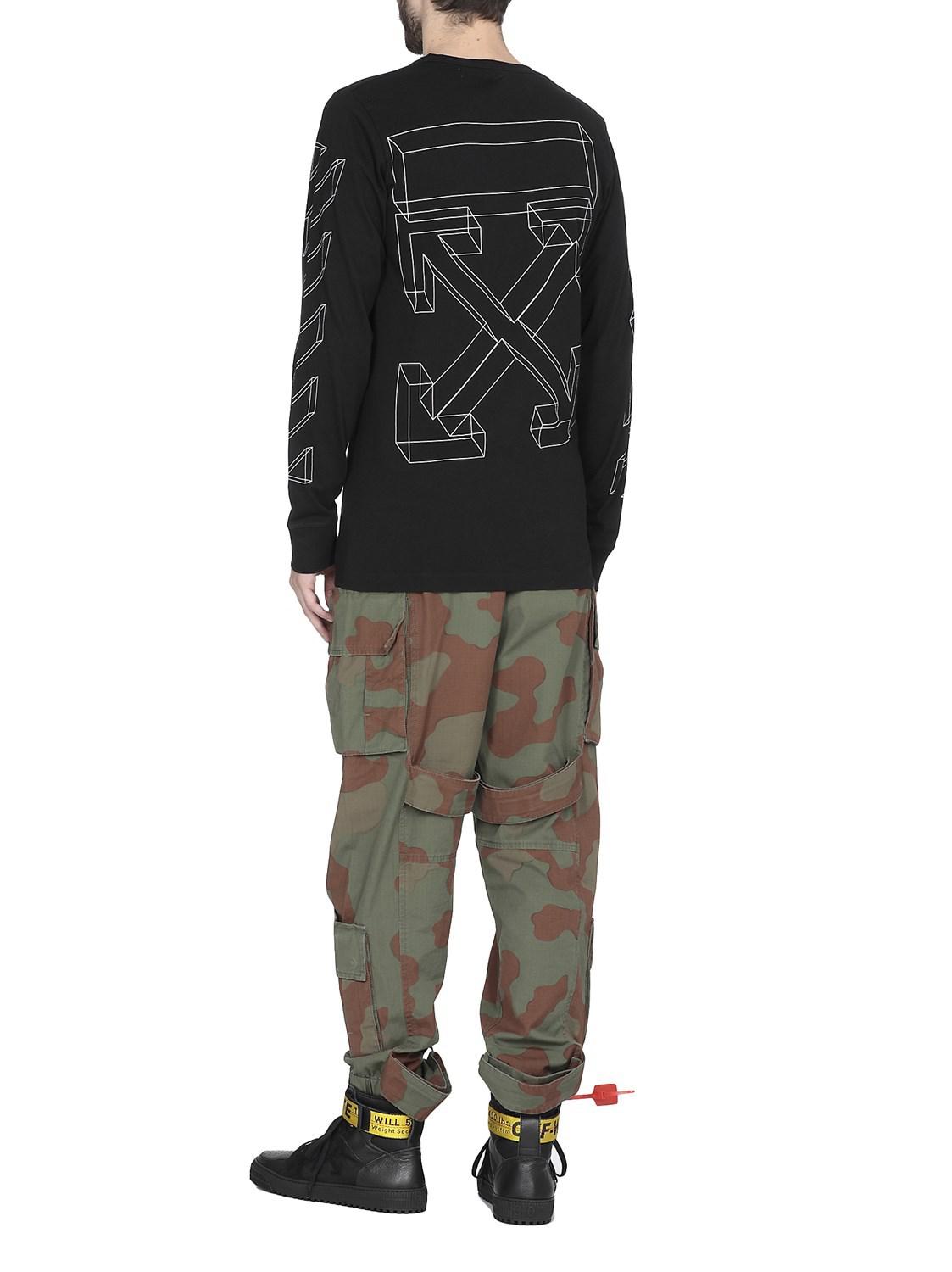 off white 3d pants