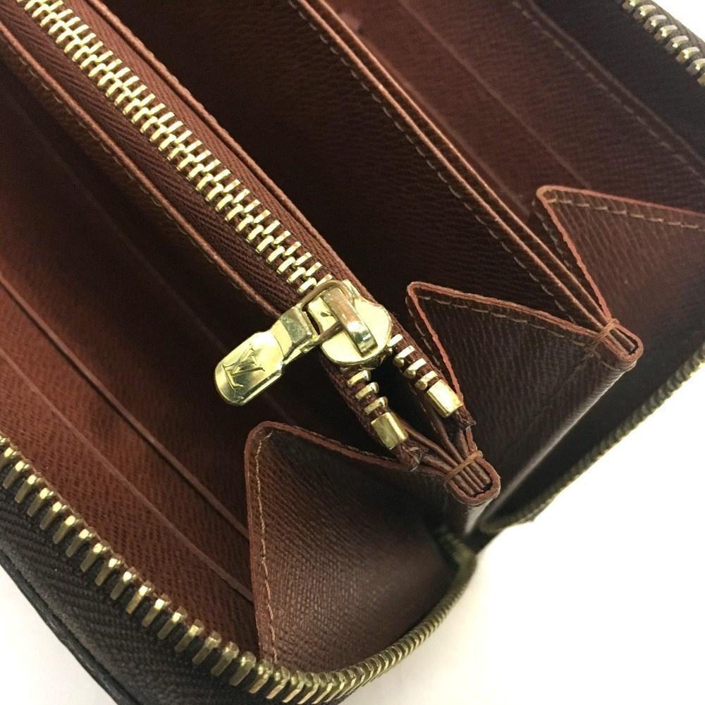 Louis Vuitton Monogram Zippy Wallet Zip Around Long Wallet Men&#39;s Women&#39;s Long Wallet ...