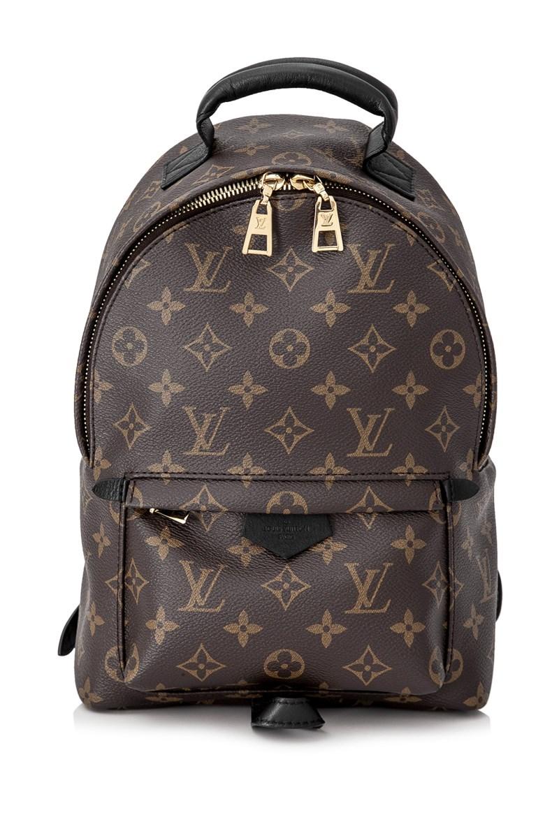 Louis Vuitton Canvas Pre-owned Monogram Palm Springs Pm in Black - Lyst