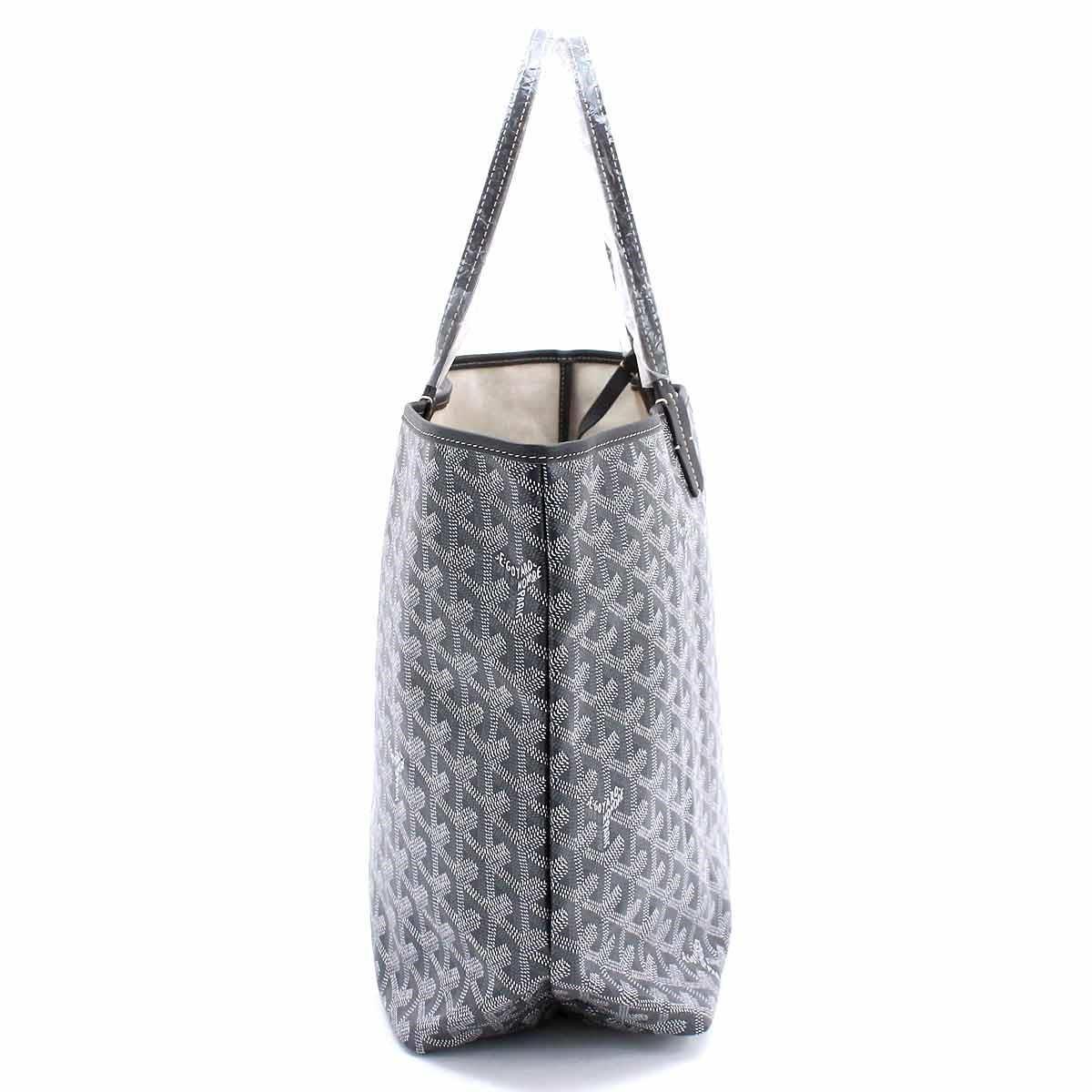 Goyard Tote Bag Grey Literacy Basics