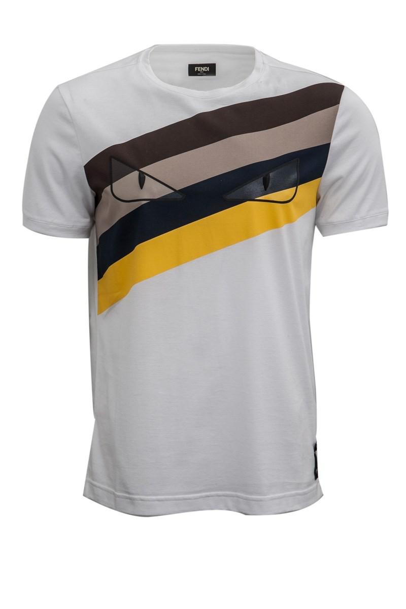 fendi diagonal t shirt