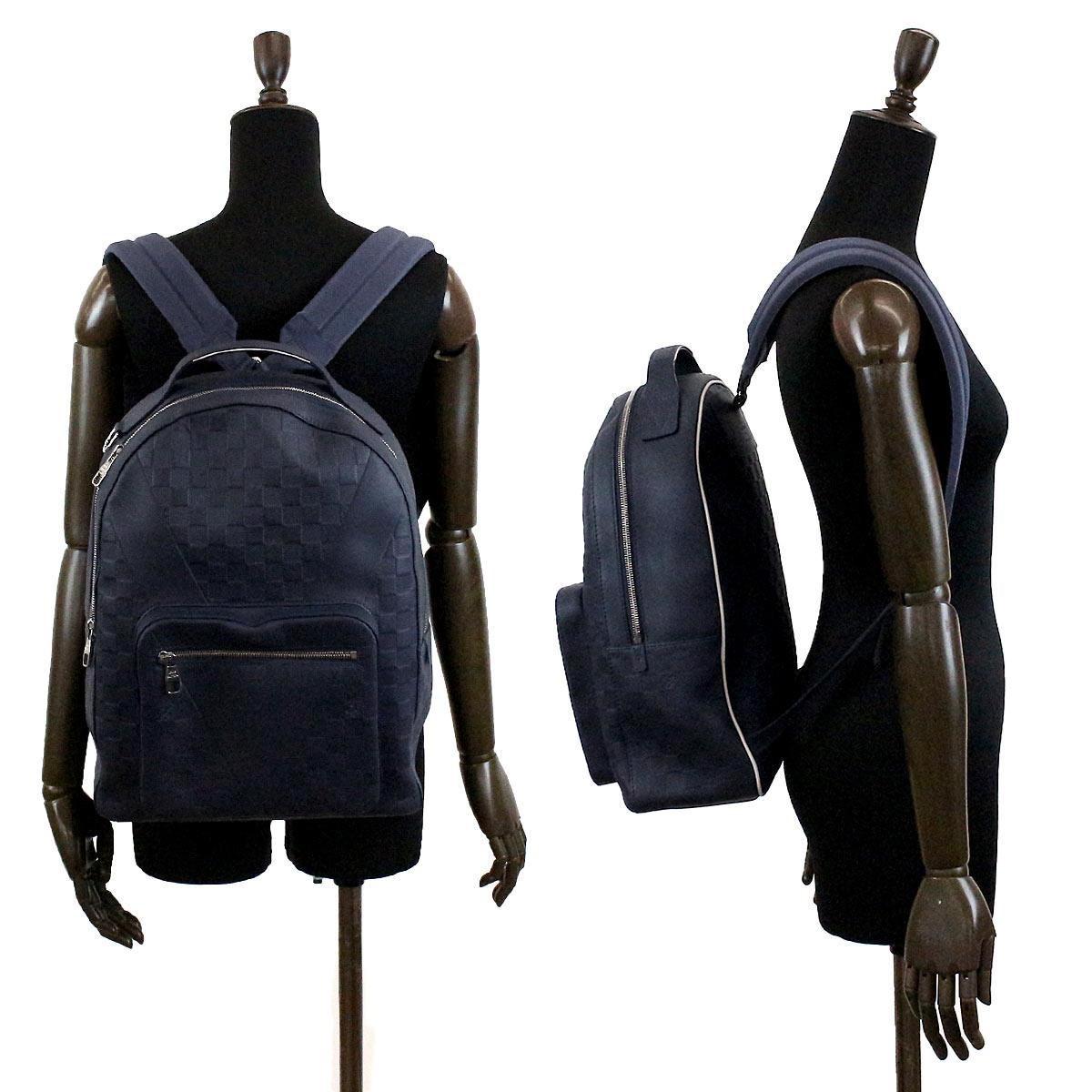 louis vuitton josh backpack blue