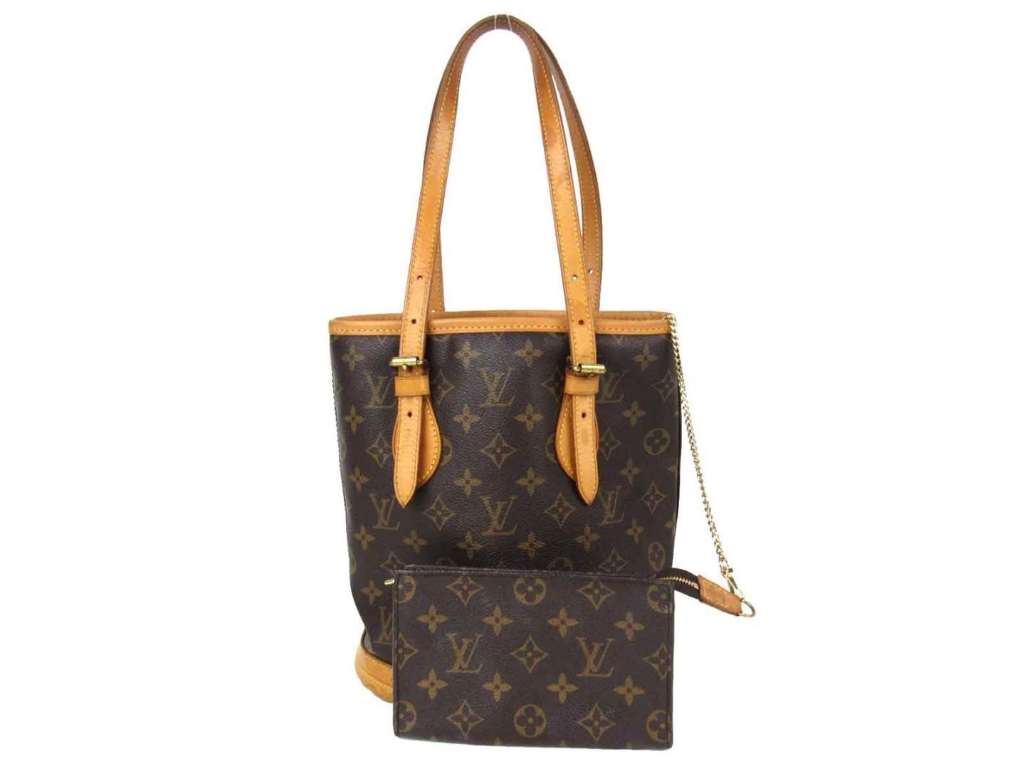 Louis Vuitton Petit Bucket 23 Shoulder Tote Bag M42238 Monogram Brown - Lyst