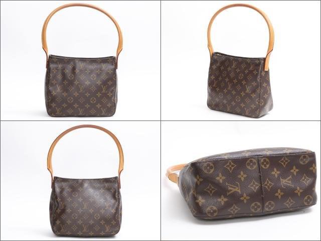 Louis Vuitton Authentic Looping Mm Shoulder Bag M 51146 Monogram Vintage in Brown - Lyst