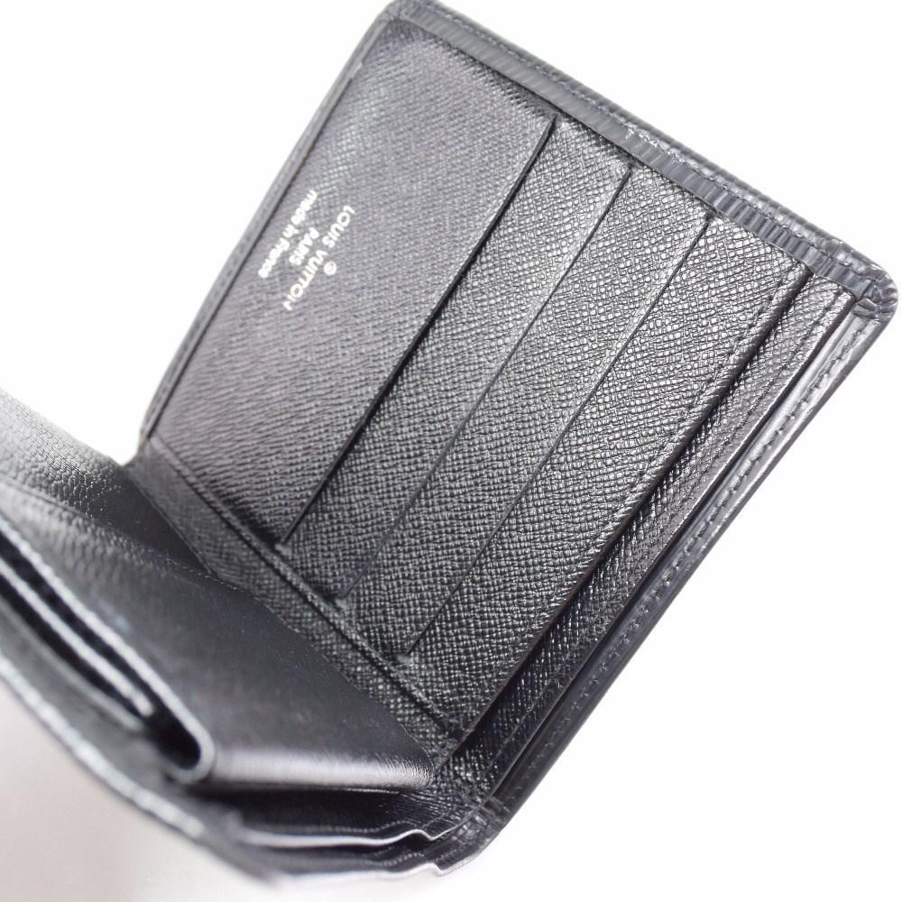 Louis Vuitton M63652 Epi Leather Noir Black Wallet Mens for Men - Lyst