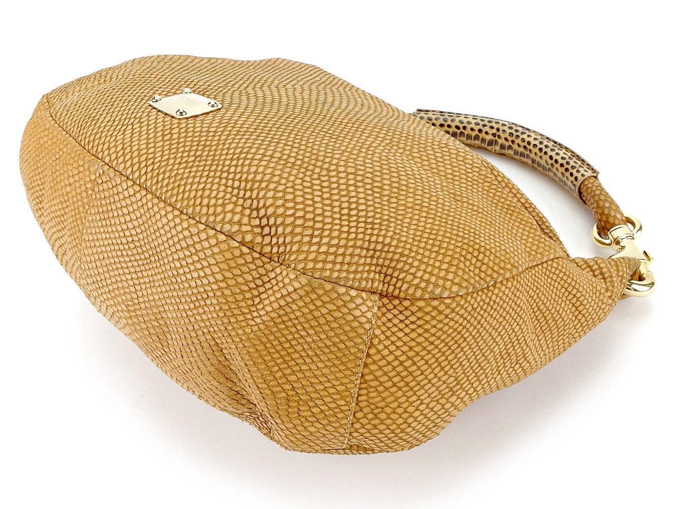 Lyst Jimmy Choo Handbag Las Used T4501 In Natural Gallery