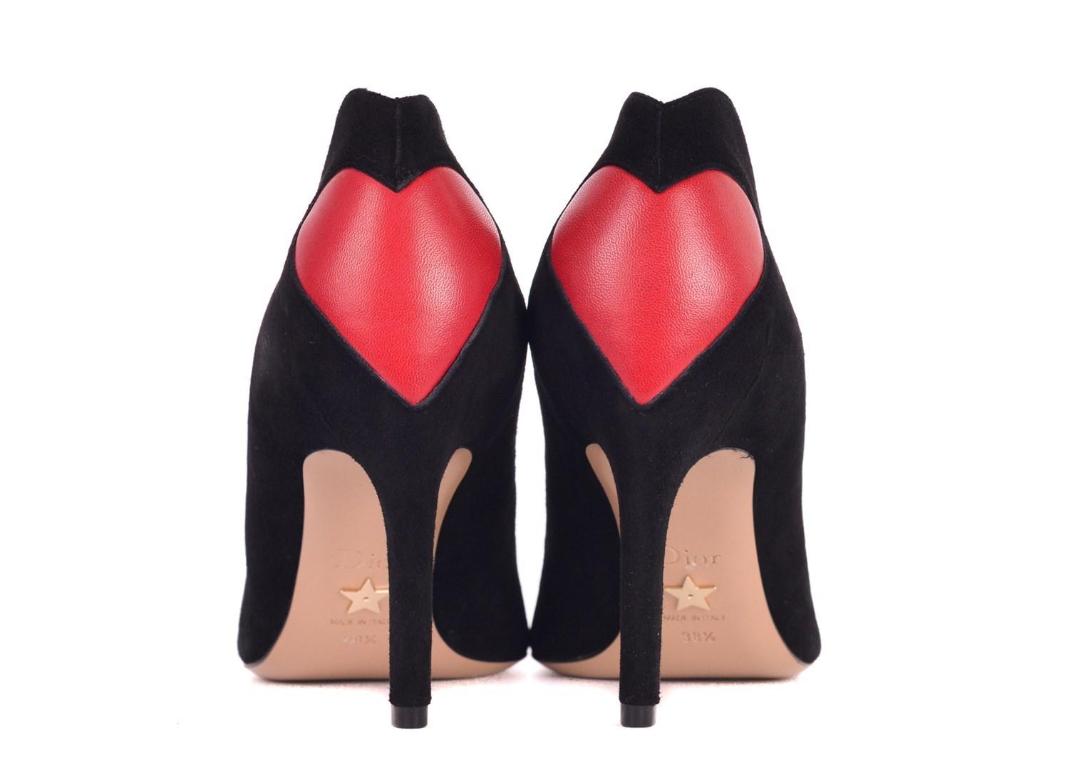 dior heart heels