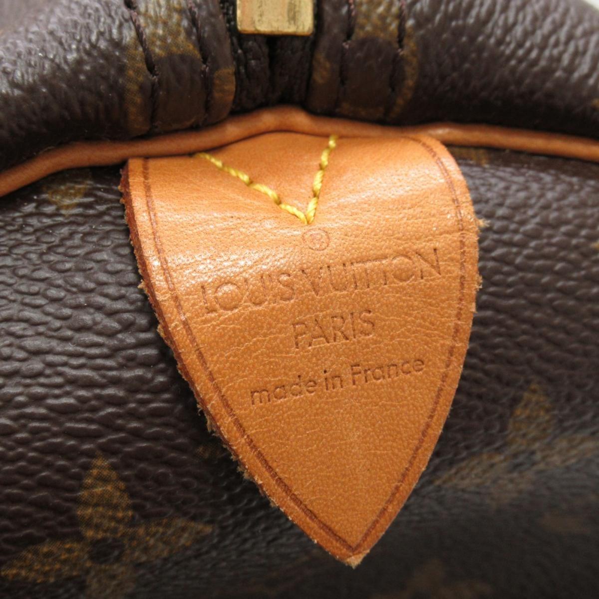 Louis Vuitton Authentic Keepall 55 Boston Bag M41424 Monogram Brown Used Vintage for Men - Lyst
