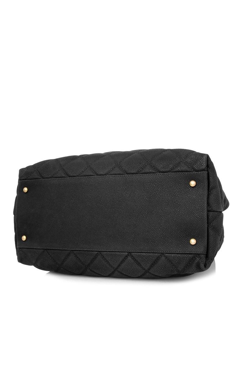 Chanel Leather Pre-owned Shoulder Bag in Black - Lyst