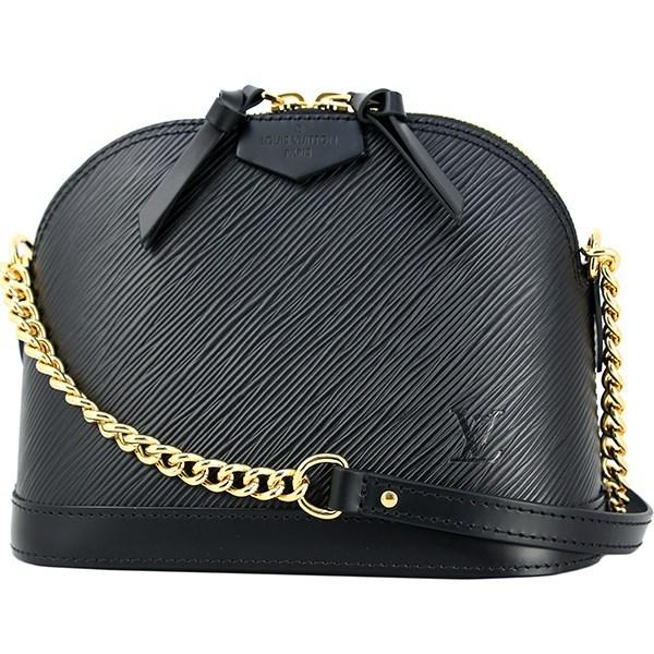 Louis Vuitton Alma Mini Chain Epi Leather Black Gold Shoulder Bag [new] - Lyst