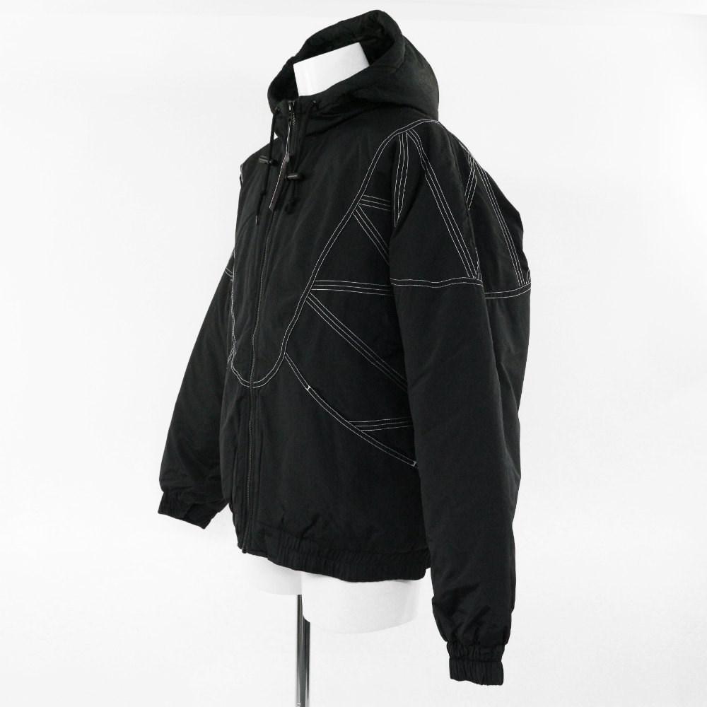 supreme zig zag stitch puffer jacket