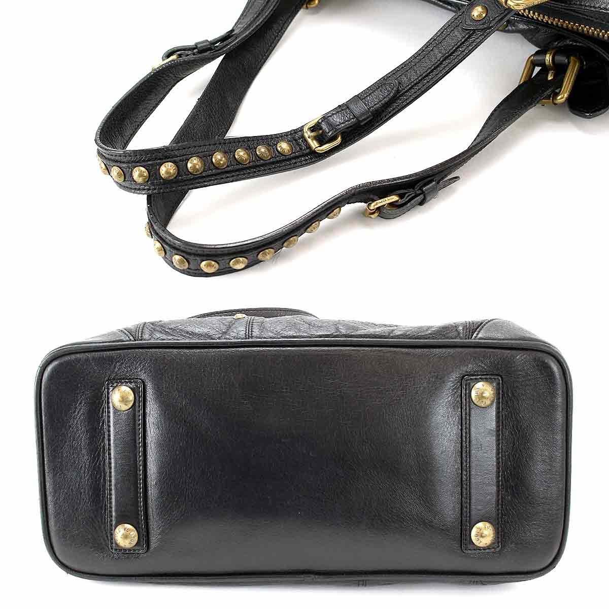 Louis Vuitton Leather Sac Riveting Bag in Black - Lyst