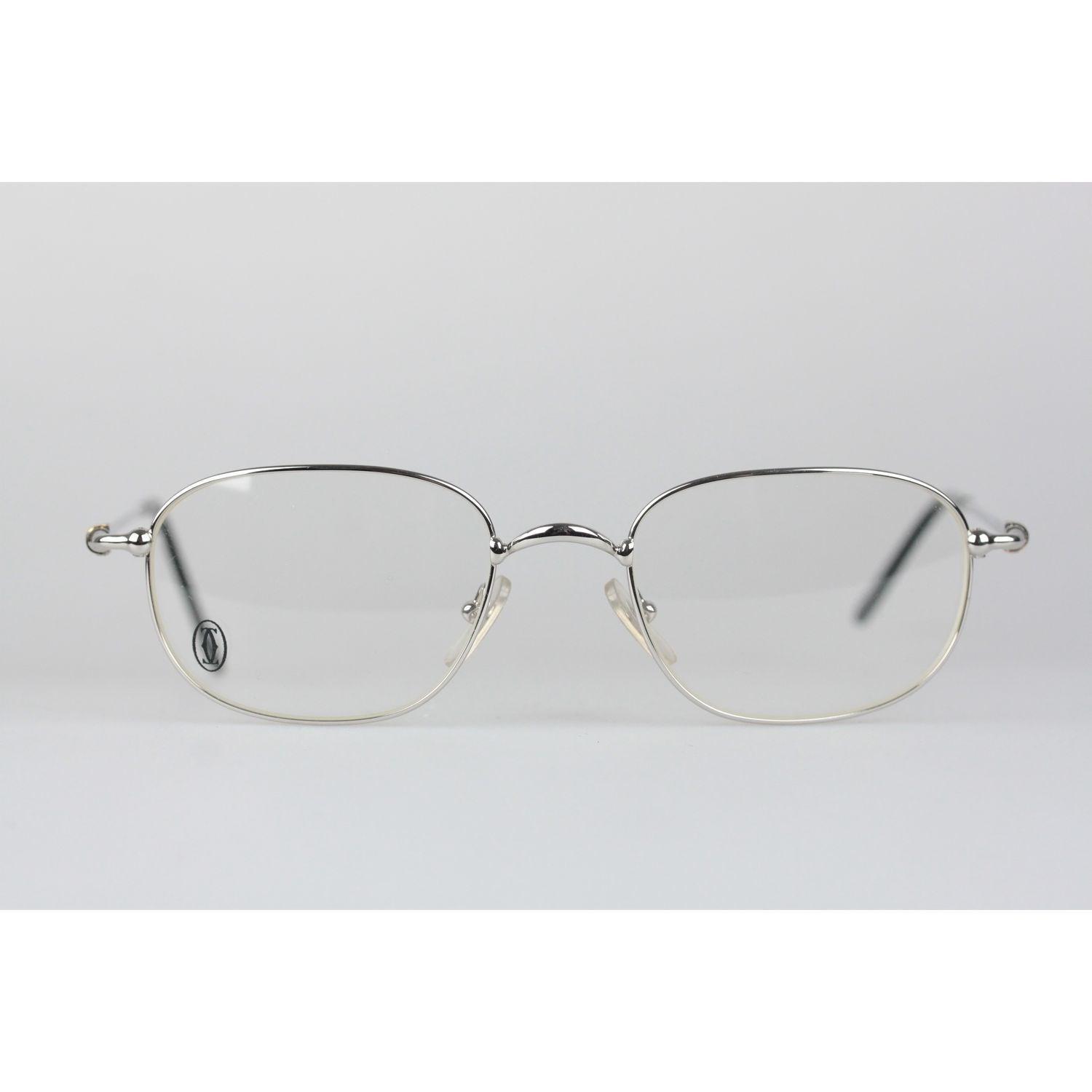 Paris Vintage Eyeglasses Vesta Silver Frame T8100494 130 Nos