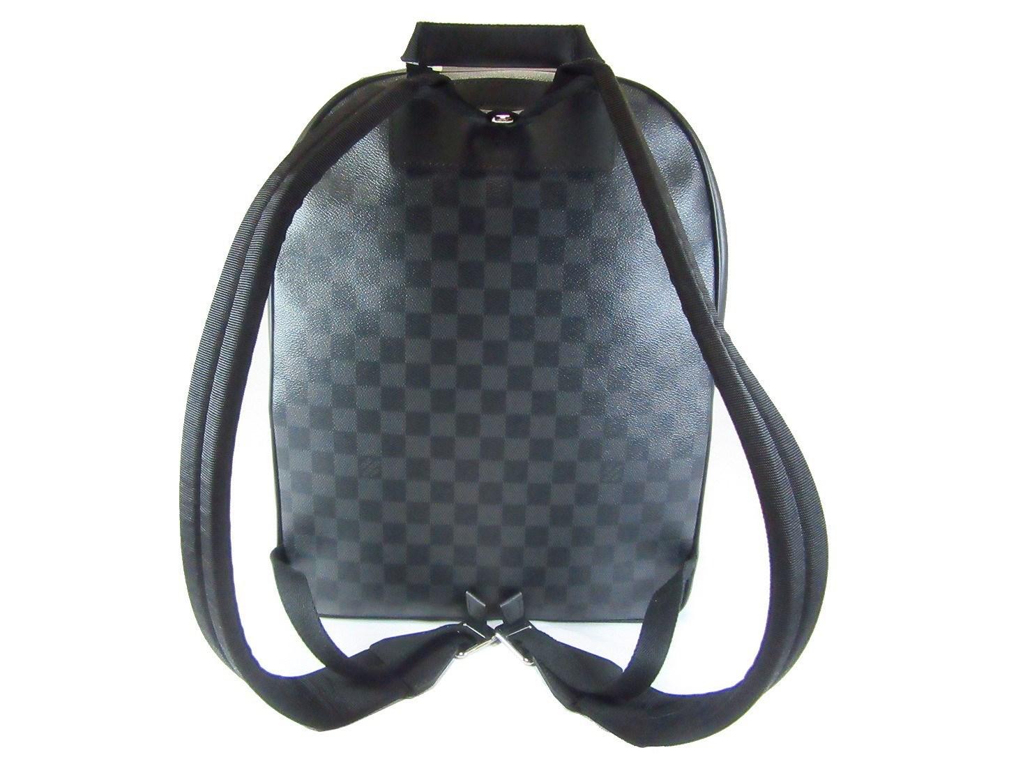 Louis Vuitton Damier Graphite Josh Backpack Ruckshck N64424 in Black - Lyst
