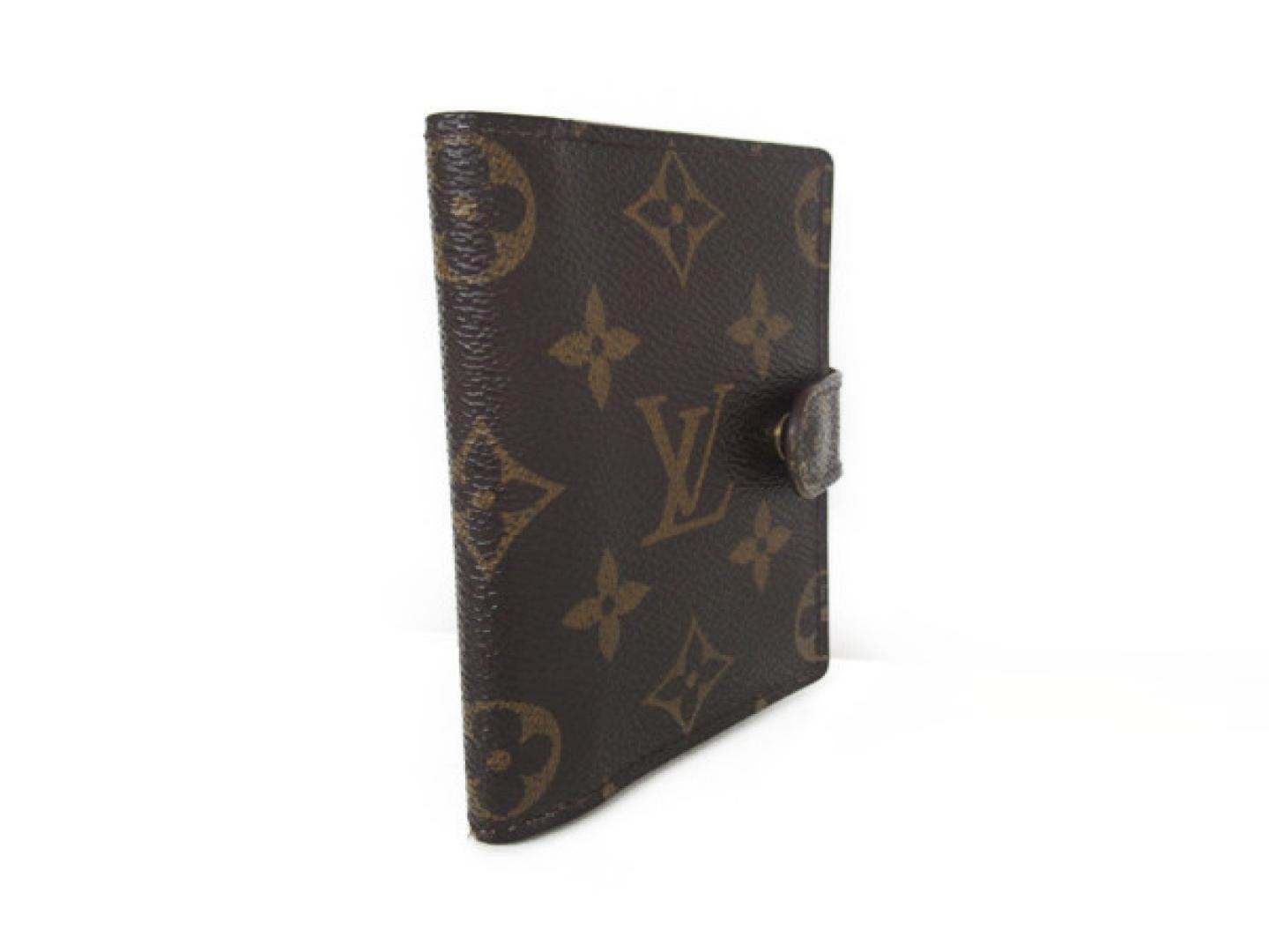 Louis Vuitton Agenda Mini Notebook Cover Monogram Canvas in Brown for Men - Lyst