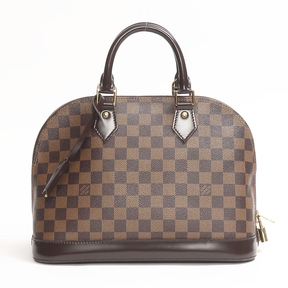 Louis Vuitton Authentic Alma Pm Handbag N53151 Damier Used Vintage in Brown - Lyst
