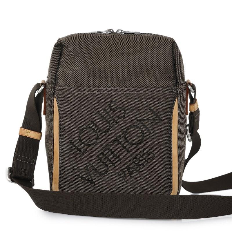 Louis Vuitton Damier Geant Citadine Unisex Brown Messenger Bag in Black for Men - Lyst