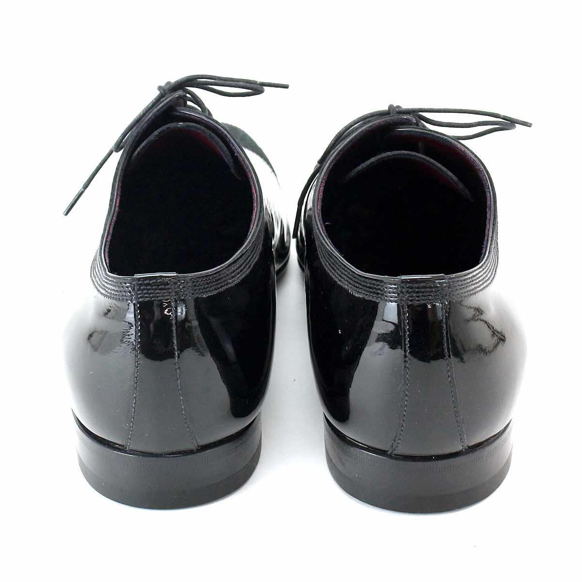 Louis Vuitton Dress Shoes Enamel Black 9 Mens 90039655.. for Men - Lyst