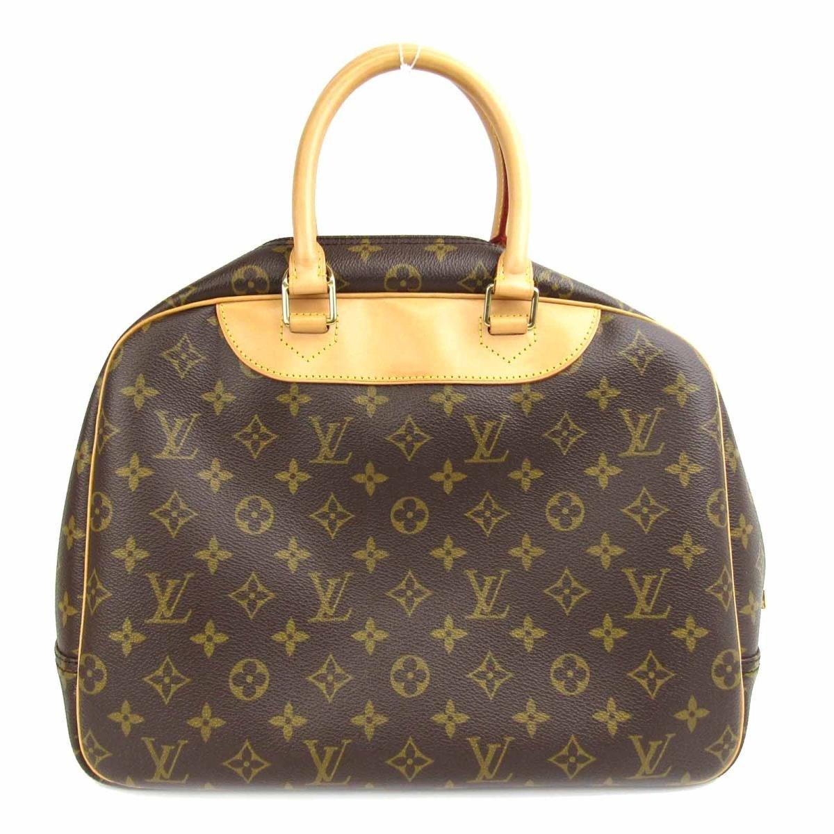 Louis Vuitton Authentic Deauville Handbag M47270 Monogram Used Vintage in Brown for Men - Lyst