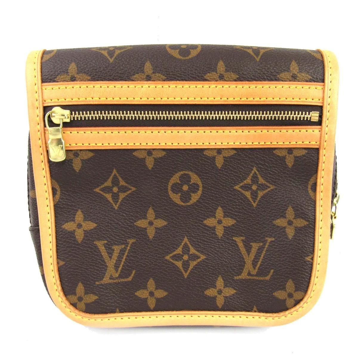 Louis Vuitton Auth Bum Bag Bosphore Waist Body Bag M40108 Monogram Used in Brown for Men - Lyst