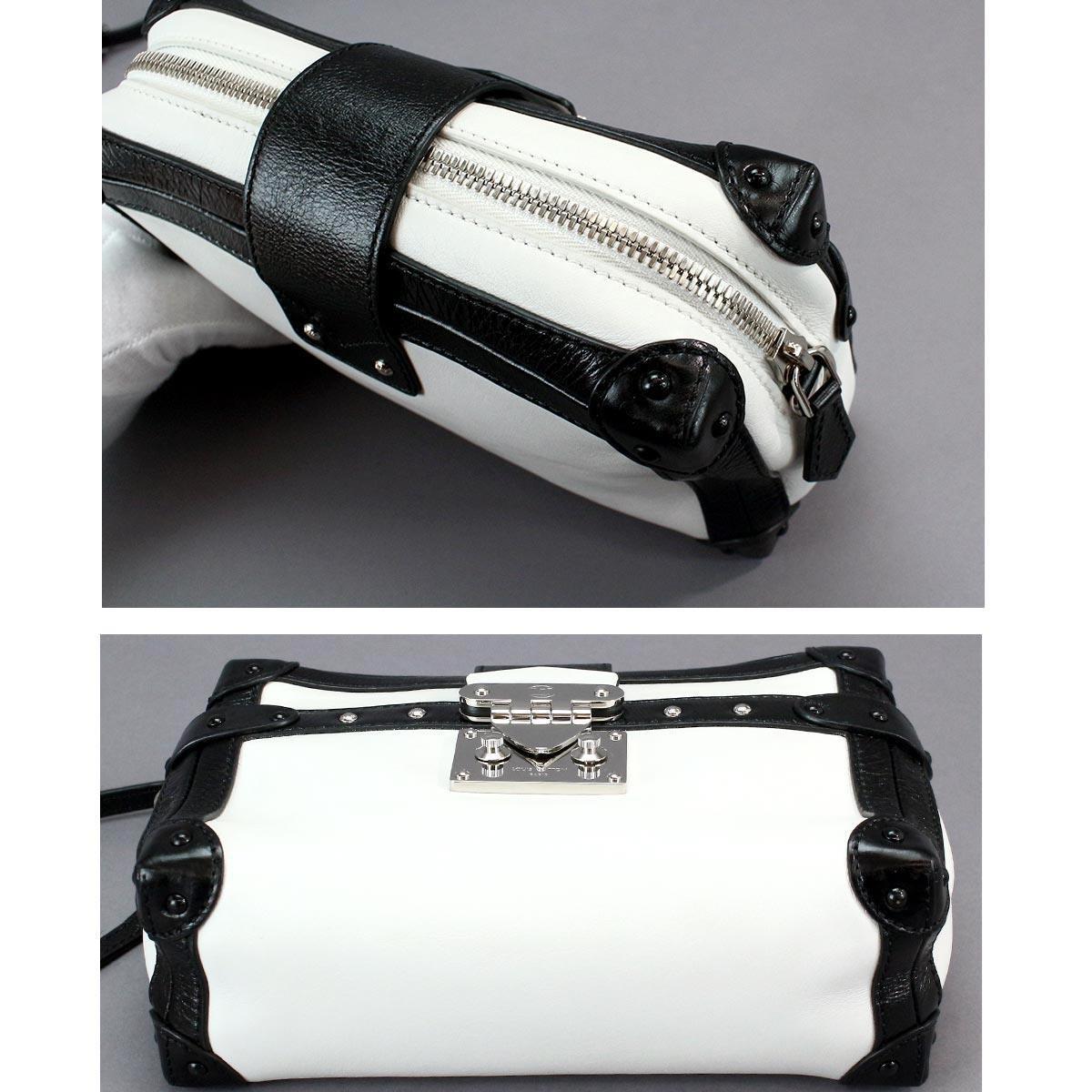 Louis Vuitton Leather Petite Malle Soft Mm 2way Clutch Shoulder Bag 90042749.. in Black - Lyst