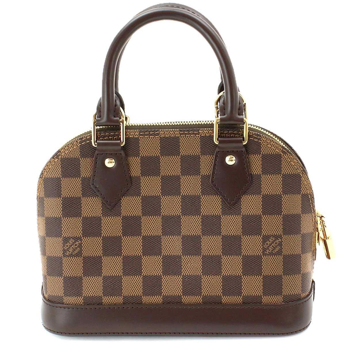Louis Vuitton Canvas Damier Alma Bb 2way Hand Shoulder Bag Ebene N41221 90043104.. in Brown - Lyst