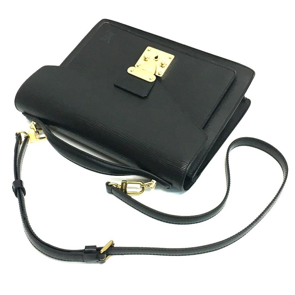 Louis Vuitton Epi Hand Bag With Lock Key Monceau 28 2way Bag Epi Leather M52122 in Black - Lyst
