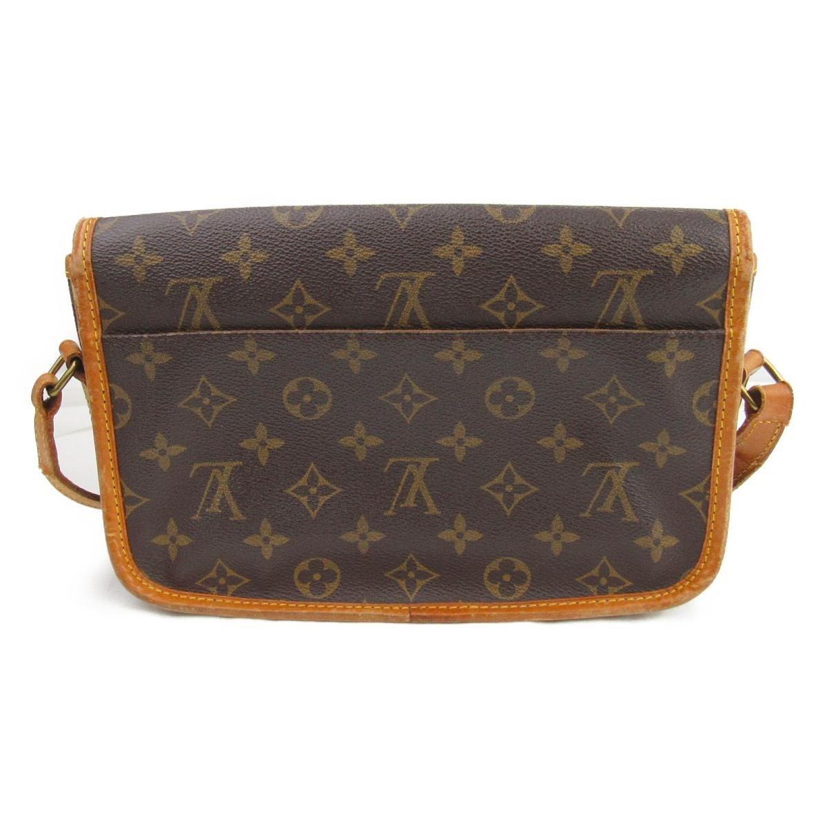 Louis Vuitton Auth Gibeciere Pm Shoulder Crossbody Bag M42248 Monogram Vintage in Brown - Lyst