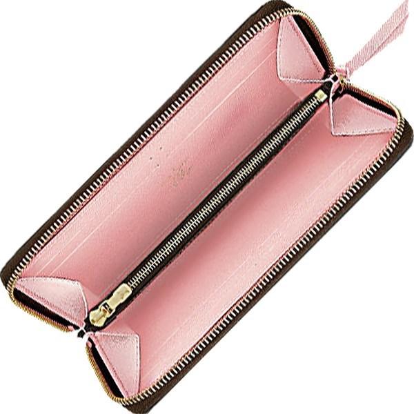 Lyst - Louis Vuitton Wallet Clemence Monogram Rose Pink Zip Around Wallet [new] in Brown