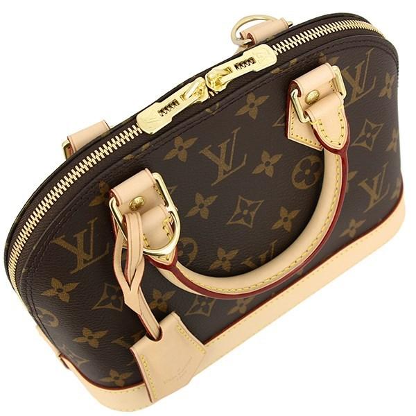 Louis Vuitton Canvas Alma Bb Monogram Handbag Mini Shoulder Bag Brown [new] - Lyst